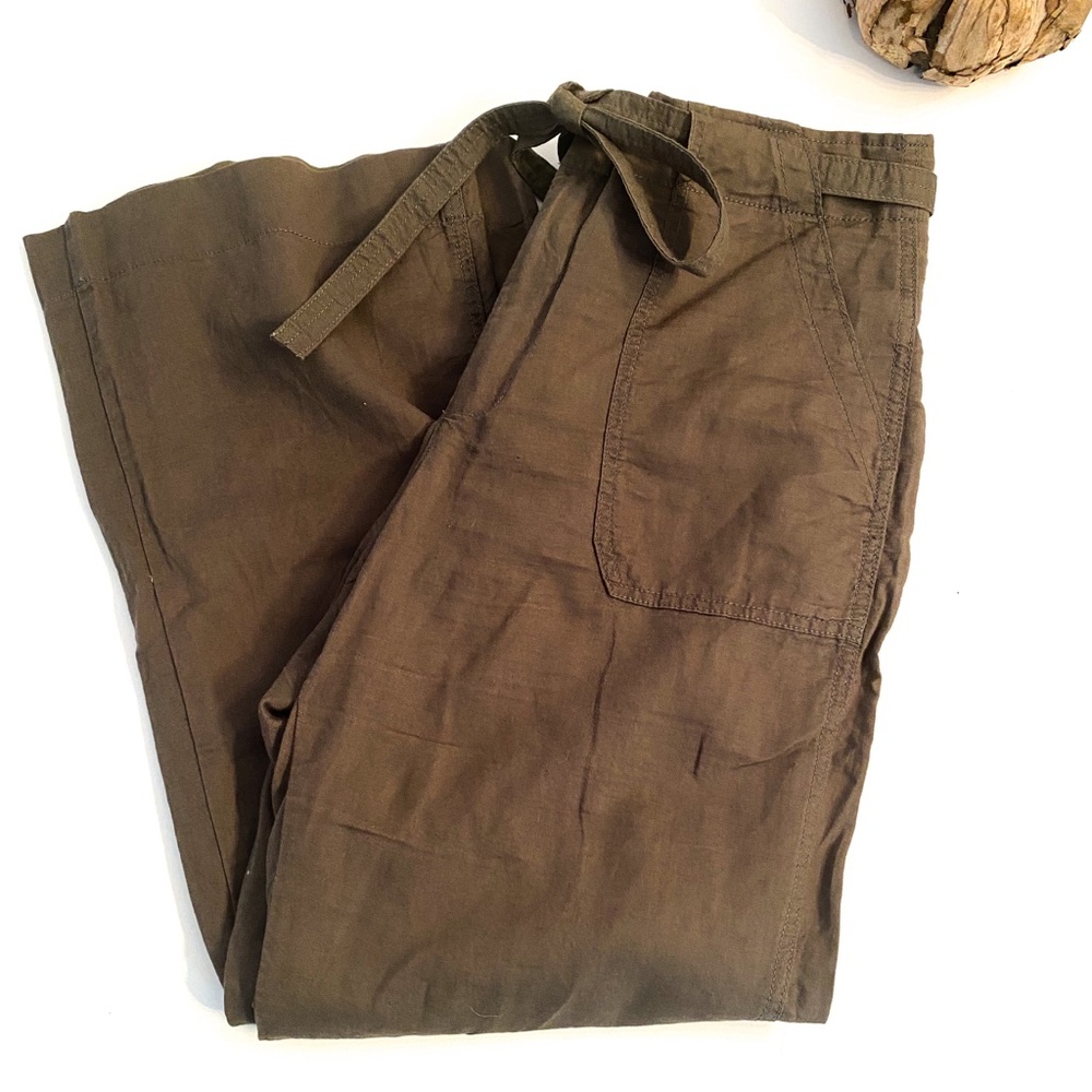 Gap Olive Wide Leg Pants